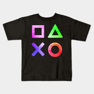 Controller Buttons Kids T-Shirt